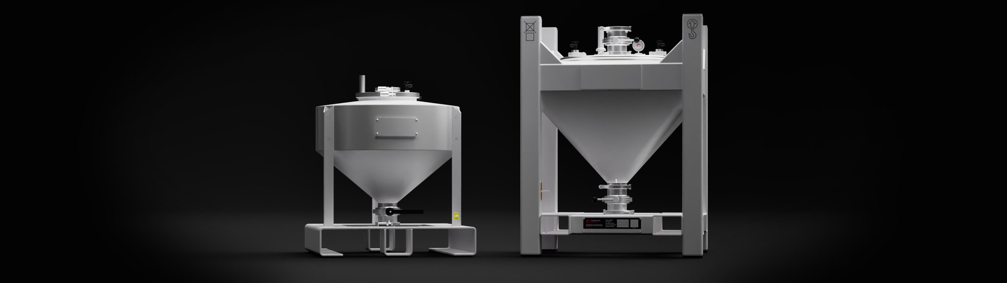 Carpenter Additive 3D Printing Meta Hoppers 120 L 250 L 2